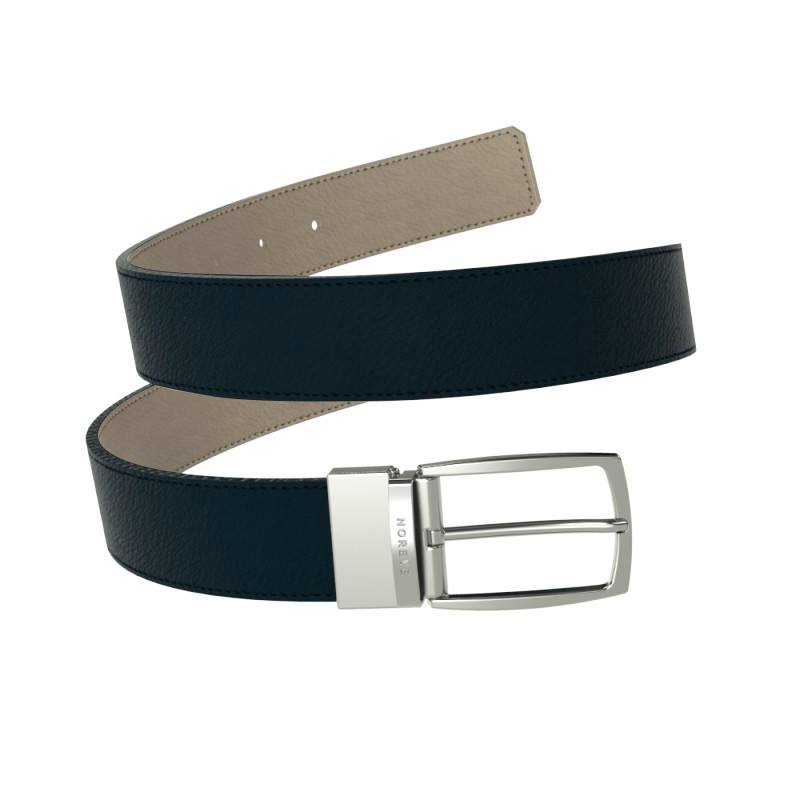 Noreve men's reversible leather belt – Griffe 1
