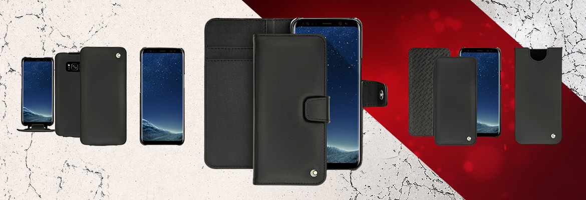 S8, S8+ & S9 premium leather cases